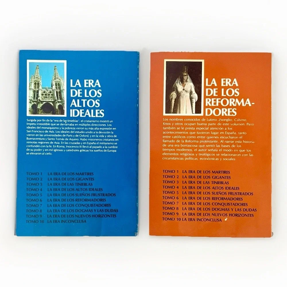 La Era De Los Reformadores - La Era De Los Altos Ideales -  2 Libros.Tomo 4‎ & 6
